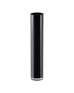 20 inches black glass cylinder vases