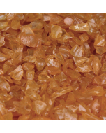 Orange Crushed Glass Gravel Vase Filler, Approx. 42 Cups/LB (Wholesale 28 LBS/Case)
