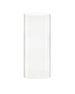 Open-Ended Glass Hurricane Candle Shade Chimney Tube 14" x 6"