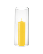 18" Hurricanes Candle Shade Chimney with 7" Open Ended Tube