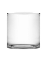 Glass Cylinder Vase H-12" x D-12" Clear