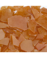 Frosted Orange Flat Sea Glass Vase Filler, 1.5 Cups/LB (Wholesale 20 LBS/Case)