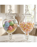 glass candy buffet jars
