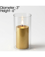 glass hurricane candle holders