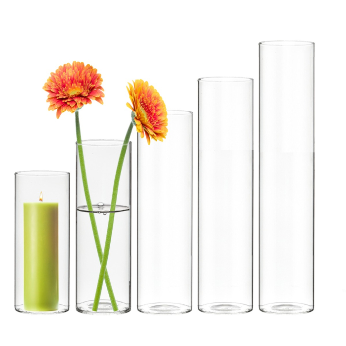 glass cylinder vase