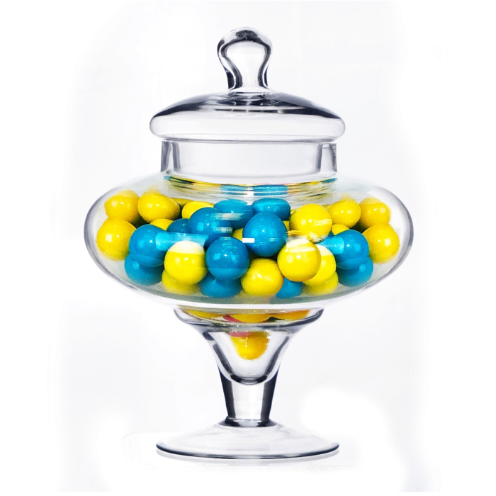 glass apothecary candy buffet jars