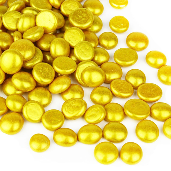 glass gold beads vase fillers gem stones