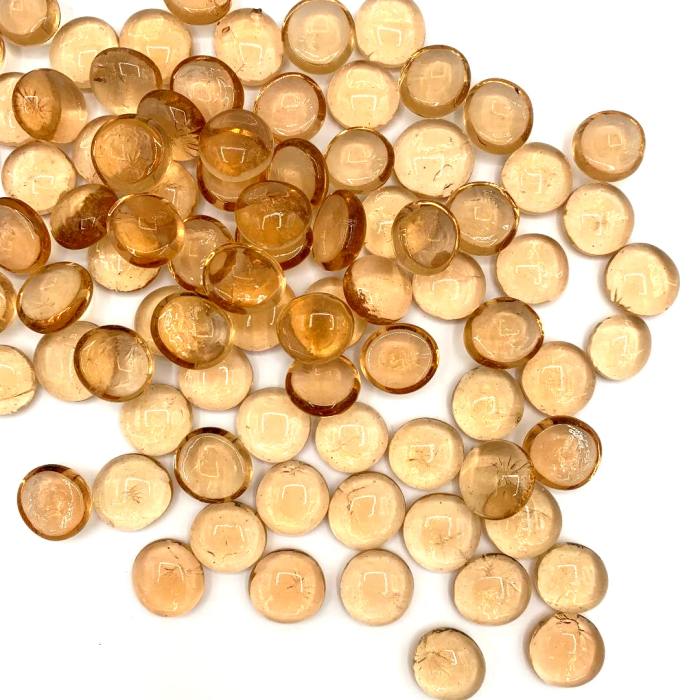 glass champagne beads vase fillers gem stones