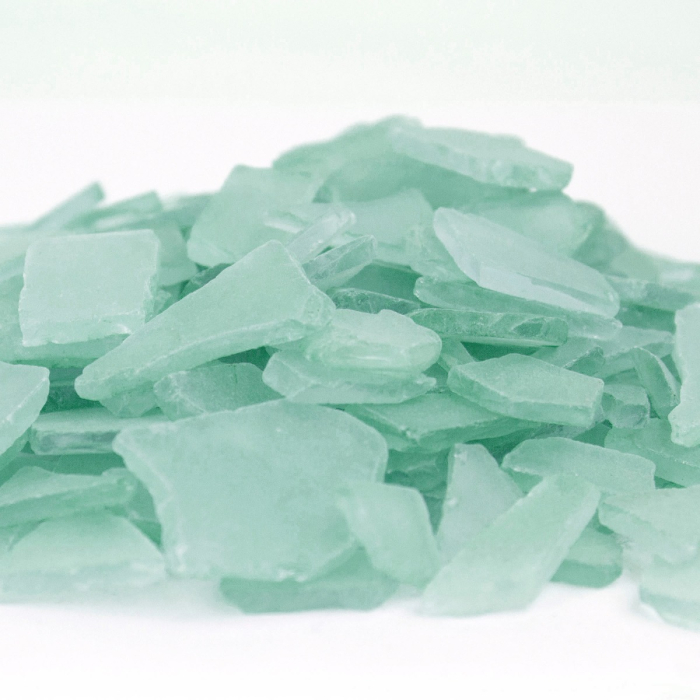 flat sea glass