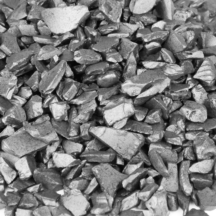sILVER Crushed Glass Gravel Substrate Vase Fillers