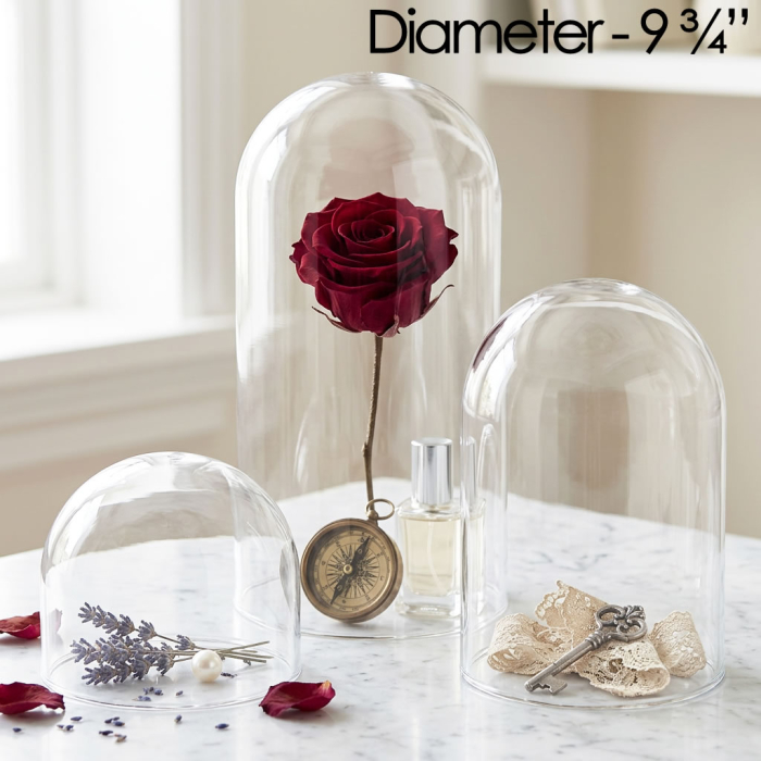 glass domes