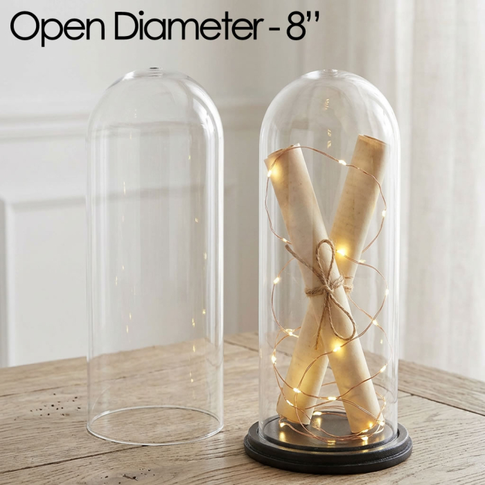 tall glass dome