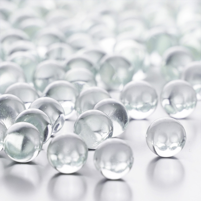 Clear Glass Round Marble Vase Fillers