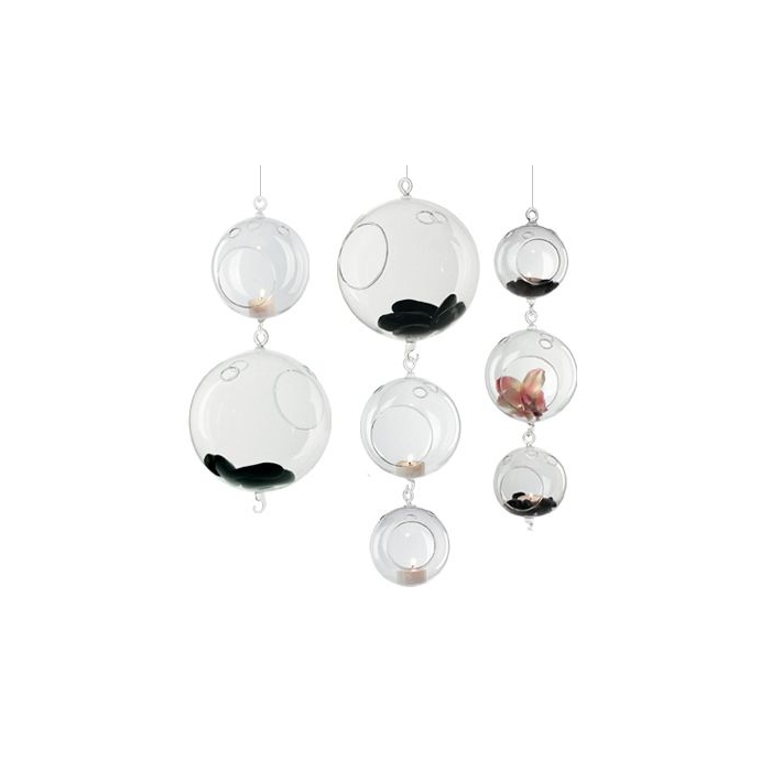 hanging glass terrarium orbs 