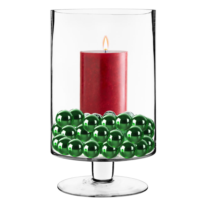 glass candle holder