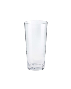 tapered down 10 inches glass cylinder vases