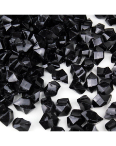 Black Acrylic Vase Filler Ice Rocks
