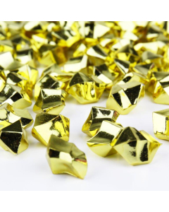 GOLD ACRYLIC ROCKS ICE