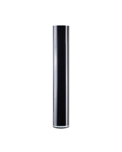 glass 24 inches black cylinder vases