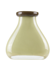Cream Bottle Vase with Flip Lip