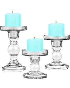 glass candle holder hurricane chimney