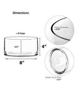 glass cylinder vases