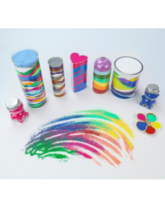 colored sand