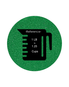 Dark Green Colored Unity Sand Vase Filler, 1.25 Cups/LB (Wholesale 24 LBS and 40 LBS/Case)