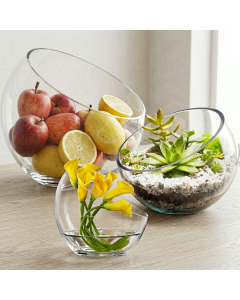 slant cut bowls