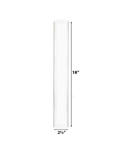 18 inches glass hurricanes chimney tubes shades