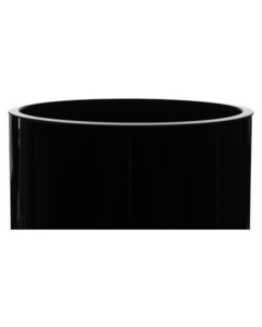 Glass Cylinder Vase H-26" x D-6" Black (Wholesale Pack of 4)