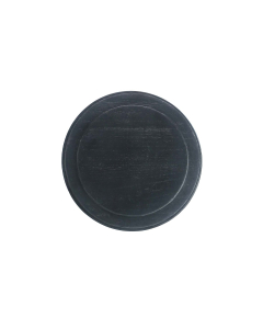 7" Wide Black Wood Base, Pack of 4 pcs