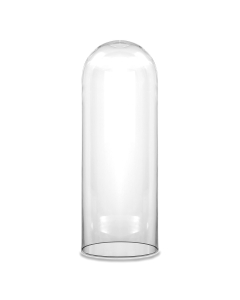 tall glass cloche dome 21 inches