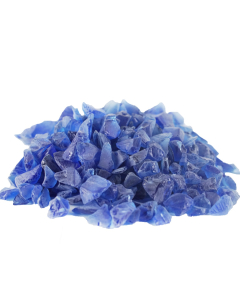 Frosted Blue Sea Glass Vase Fillers