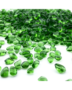 green glass gravels for Aquarium decor tumbled glass vase fillers