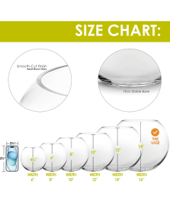 jumbo Glass Bubble Bowl wholesale