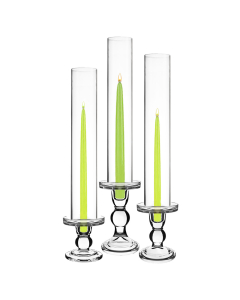 glass candle holder hurricane chimney