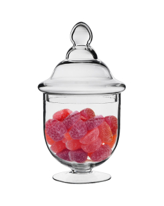 glass apothecary candy buffet jars