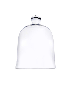 Glass Dome Cloche Bell Jar Terrarium Cover 16" x 12" Clear