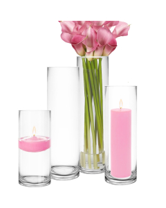glass cylinder vases