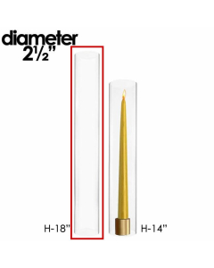 18 inches glass hurricanes chimney tubes shades