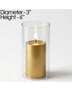 glass hurricane candle holders