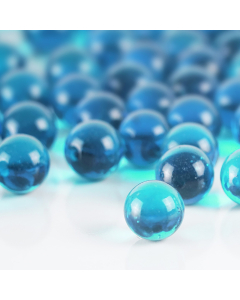 Light Blue Glass Marbles Bowl and Vase Fillers