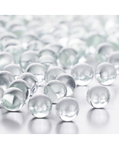 Clear Glass Round Marble Vase Fillers