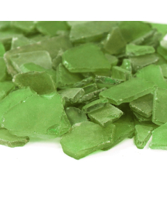 College Light Green Flat Sea Glass Vase Filler, 1.5 Cups/LB