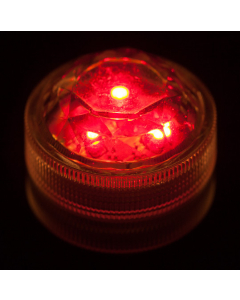 Red Submersible Floral Long-Lasting LED Lights 