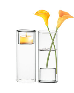bud vase votive tealight candle holders
