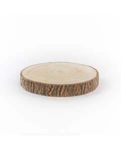 8 inches round wooden slices